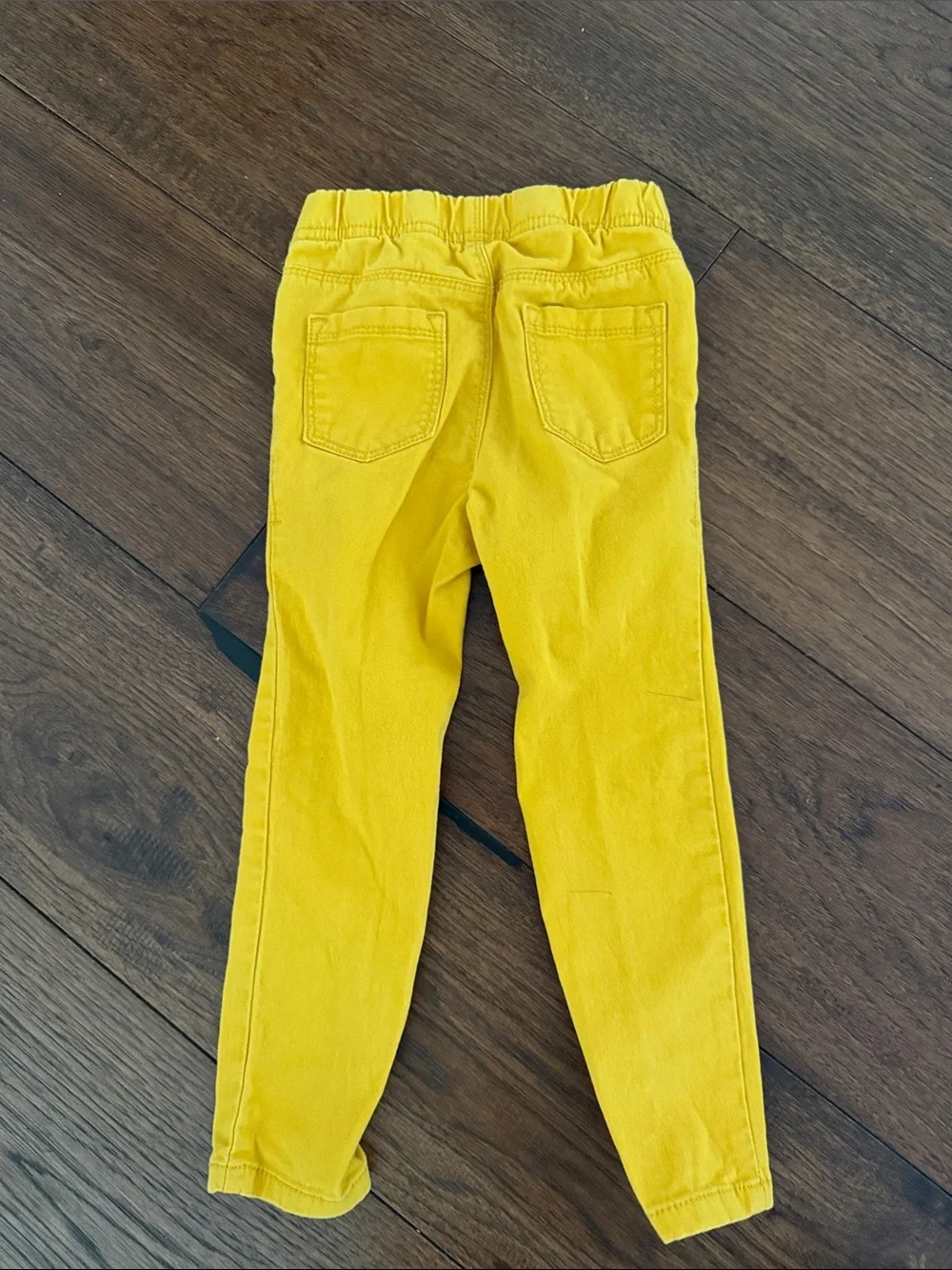 Old Navy girls jeggings yellow size 3T